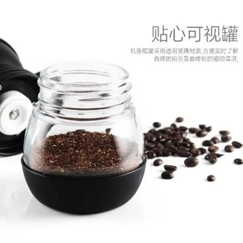 Ручная кофемолка моющаяся ручная Бытовая толщина кофемолка|Кофемолки| |