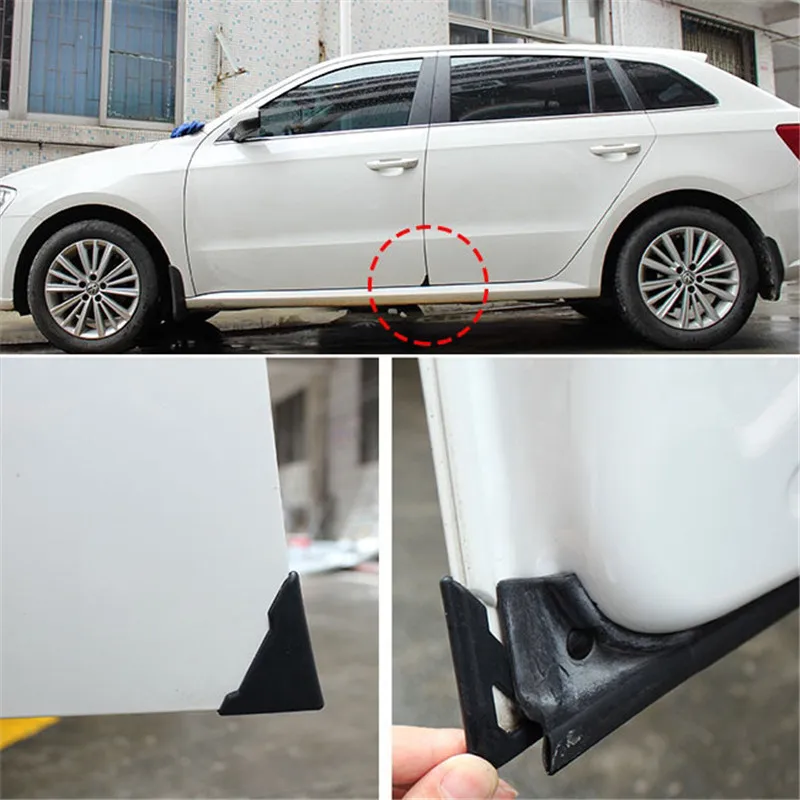 

2 шт. силиконовые автомобильные двери покрытие углов для бампер аварии царапин анти-царапина Защита от царапин для ухода за автомобилем