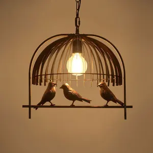 Nordic bird lights спальня столовая подвесной светильник американский кантри подвесной светильник кухня ресторан фара Кафе Люстра