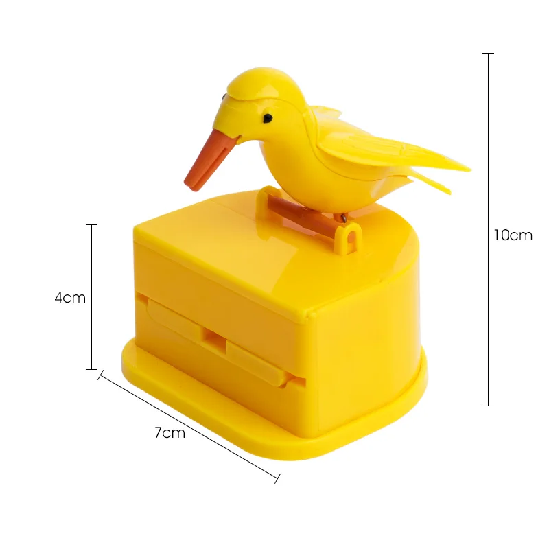 Компактная коробка для зубочисток с птицами кухонный автоматический выдвижной