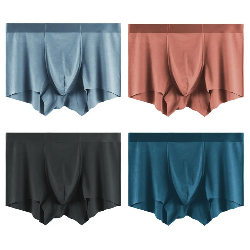 

100S Mercerizing Modal Fabrics Underwear Men's Pupa Protein Fiber Multifunctional Antibacterial Underpants
