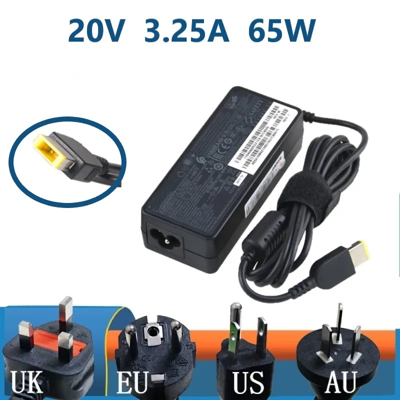 Зарядное устройство для ноутбука Lenovo Thinkpad X301S X230S G500 G405 X1 Carbon E431 E531 T440s Yoga 13 20 в 3 25 А