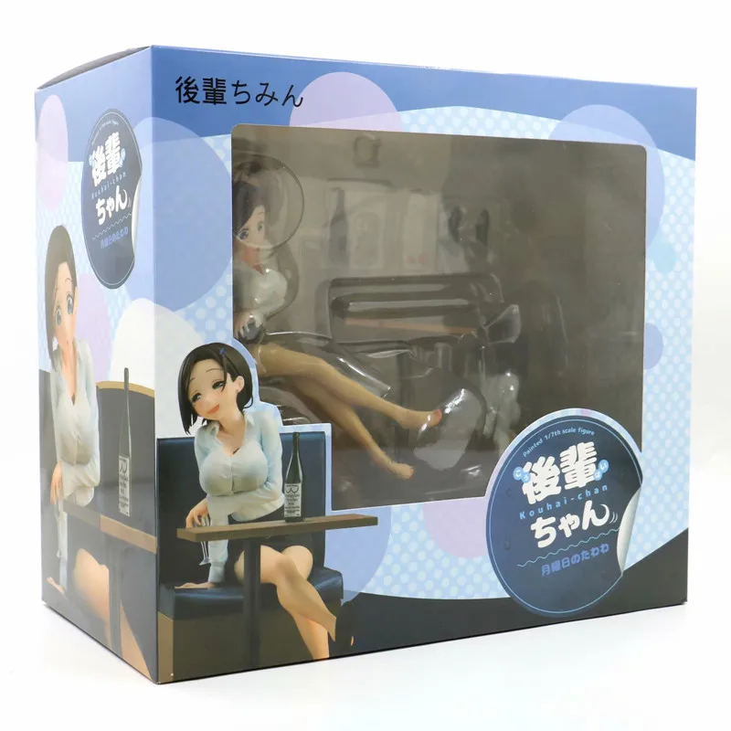 Сексуальная девушка аниме фигурка GZTZMY хорошая улыбка компания Tawawa в понедельник Kouhai Chan ПВХ фигурка модель игрушки кукла подарок