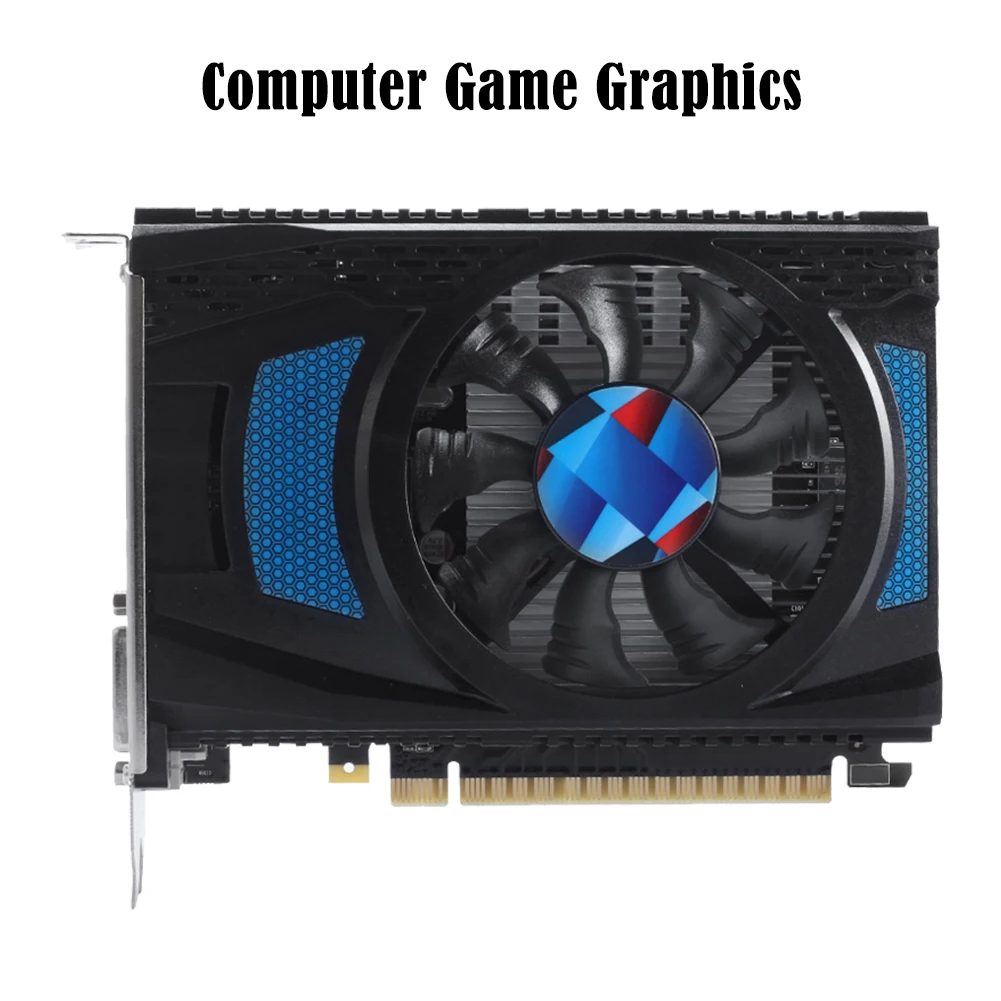 Видеокарта Yeston RX550 4 ГБ 3 0 бит GDDR5 для настольного компьютера Pcie 8X HDMI DVI-D игровые