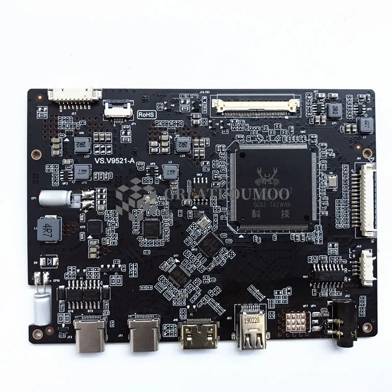 slim 3840x2160 4k 60hz type c hdmi compatible lcd controller board support lcd ltn156fl02 l01 phone sync 5v 12v power supply free global shipping