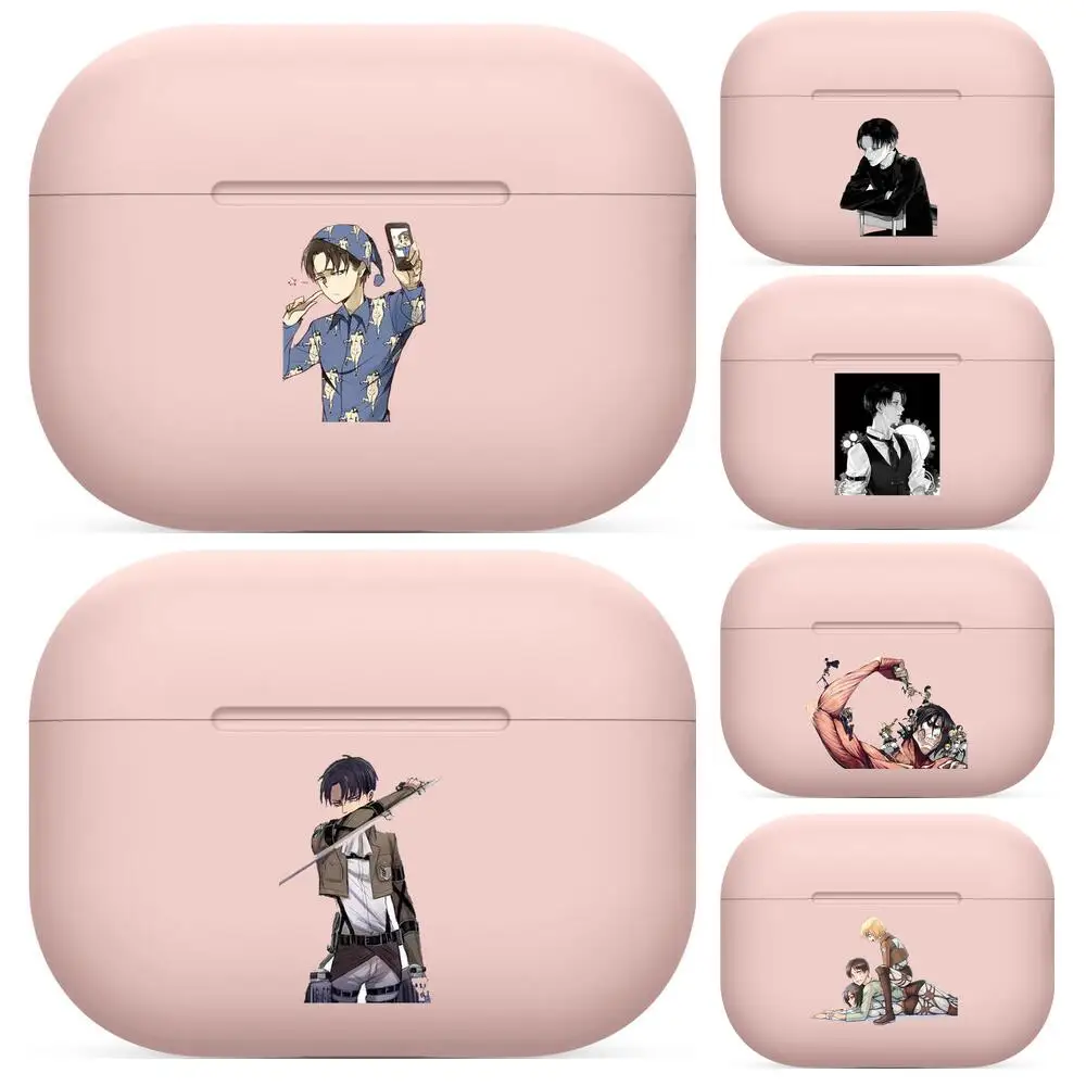 

Attack on Titan For Airpods pro case Protective Bluetooth Wireless Earphone Cover For Air Pods airpod case air pod cases Pink