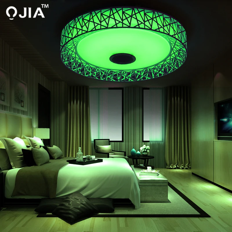 Светодиодный потолочный светильник s RGB APP с музыкой и пультом дистанционного