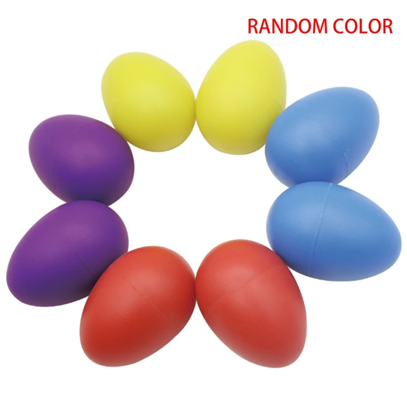 

Tambourine,Metal Jingles Foot Tambourine Hand Held Percussion Hand Tambourine with 8Pcs Random Colors Egg Shaker
