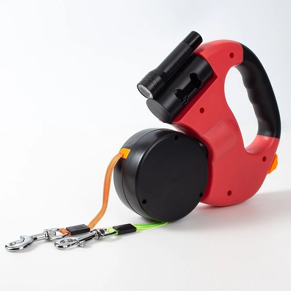 

Dog Leash Retractable Double Pet Leash Rope Zero Tangle Walk For Two Dog Walk Dog Accessories Pet Leash Pet Supplies