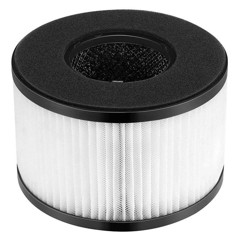 

3 in 1 True HEPA Replacement Filter elements,Suitable for PARTU BS-03 Air Purifier Part U and Part X,Air Purifier Filter