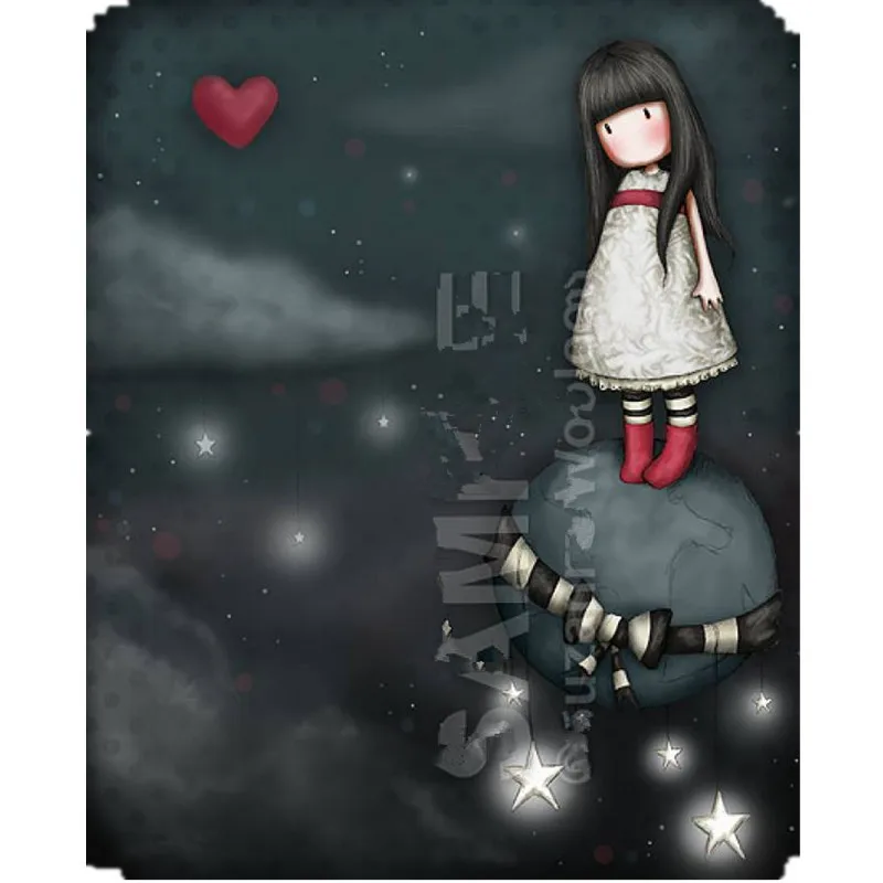 

Girl Shape Metal Cutting Dies for Scrapbooking DIY Album Embossing Folder Paper Template Decor Stencils