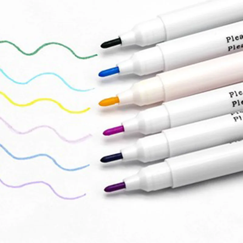 Набор маркеров для маркировки на кожаной основе 3/6 шт | Канцтовары офиса и дома