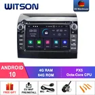 Немецкий склад! Автомобильный DVD-плеер WITSON PX5, автомагнитола под управлением Android 10,0, с GPS Навигатором, для FIAT DUCATO