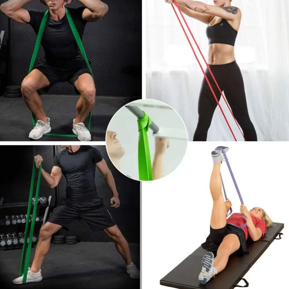 

Resistance Bands set Latex Rubber Bands Yoga bandas elasticas fitness Pilates Loop workout exercise Training home gym Equipment