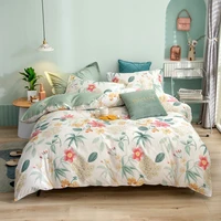 2022 latest bedding set 100 cotton skin friendly duvet cover set 3pcs4pcs geometric pattern quilt cover bed sheet pillowcases
