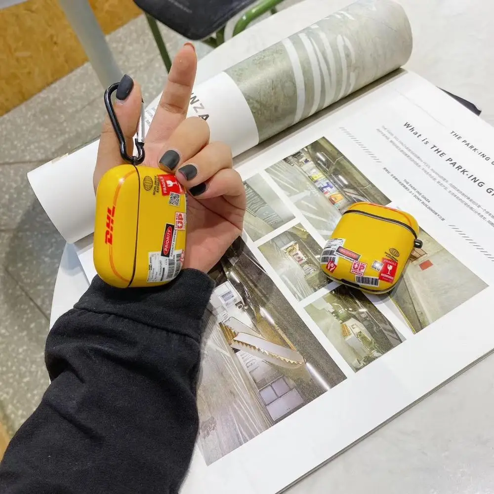 Чехол для наушников Airpods 1 2 DHL Express 50 го юбилейного выпуска чехол pro 3 беспроводной с