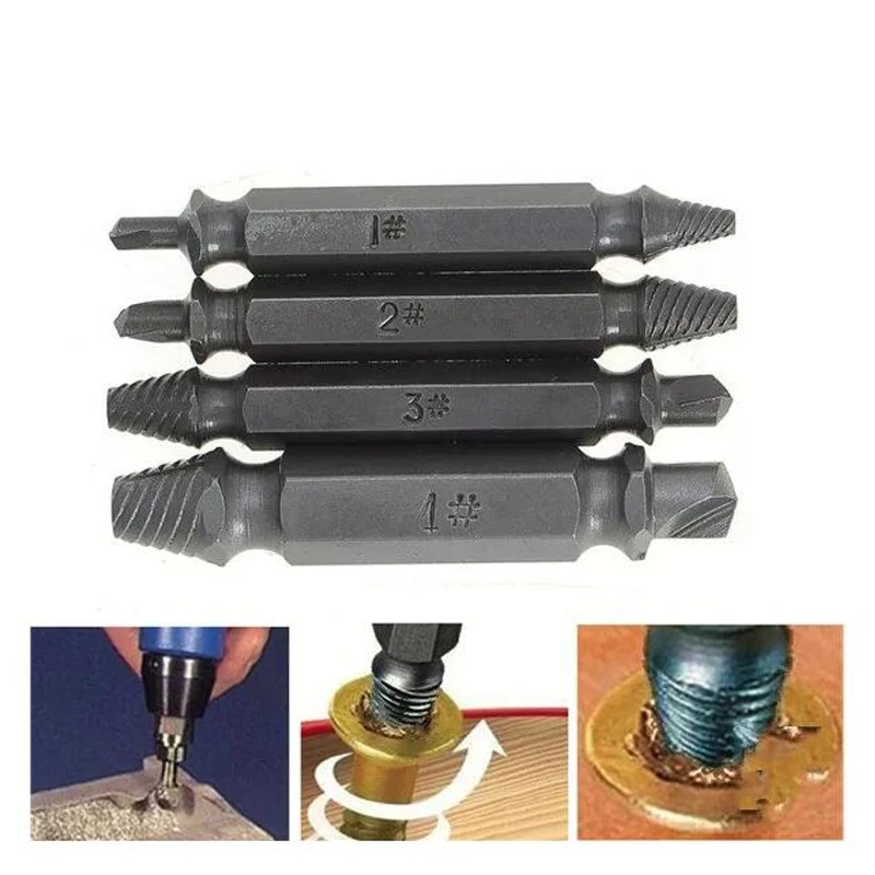 Набор из 4 направляющих для отвертки легко снимать болты и шпильки инструмент