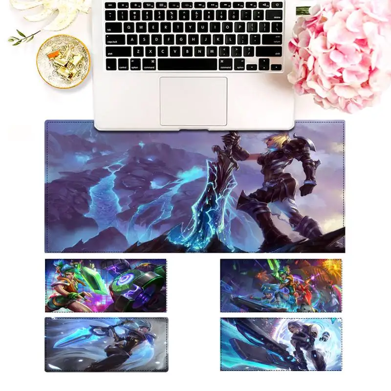 

Игровой коврик для мыши Vip LOL Riven, коврик для ноутбука, ПК, Настольный коврик для большого игрового коврика для мыши Overwatch/CS GO