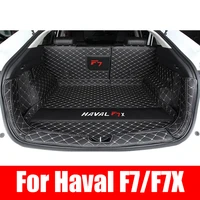 for haval f7 f7x 2019 2020 2021 2022 car accessories trunk protection leather mat catpet interior cover part auto styling