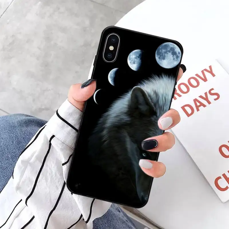 

angry Animal wolf Face Phone Cases for iPhone 11 12 pro XS MAX 8 7 6 6S Plus X 5S SE 2020 XR mini