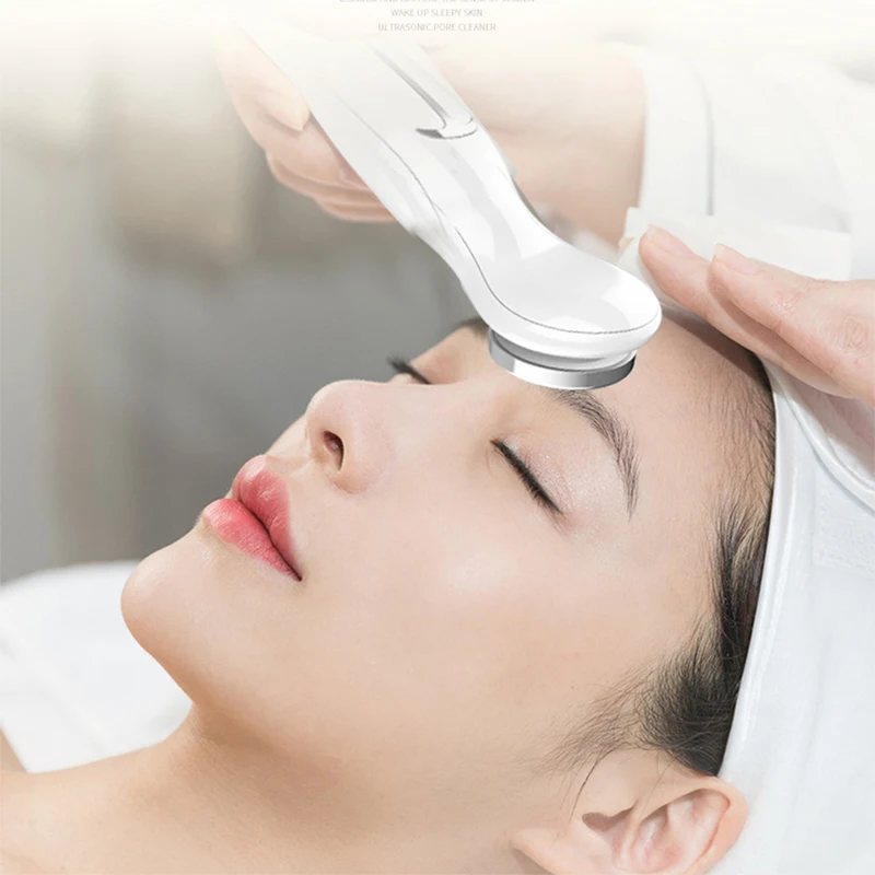 Устройство для массажа лица микропоток EMS импортная вибрация эссенция подтяжки