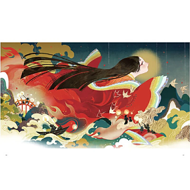 Персональный рисунок Wu Sheng Gui Meng Kuri арт-книга игра иллюстрация коллекция