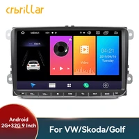 9 inch android 10 car stereo gps for volkswagen vw golf 5 6 passat b5 audio player bluetooth fm wifi mirrorlink stereo receiver