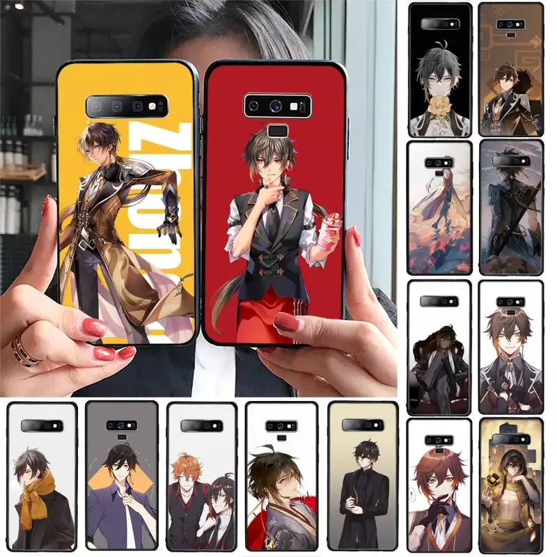 

zhongli genshin impact Phone Case For Samsung Galaxy S20 S10 Plus S10E S5 S6 S7edge S8 S9 S9Plus S10lite 2020