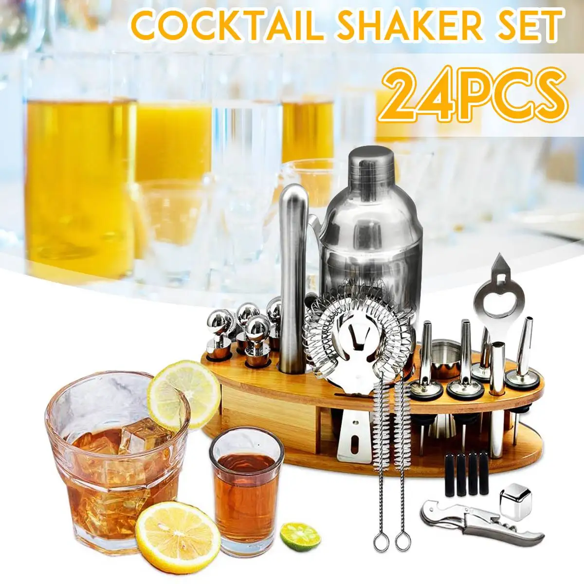 

Коктейльный шейкер Mojito, 24 шт., 750 мл