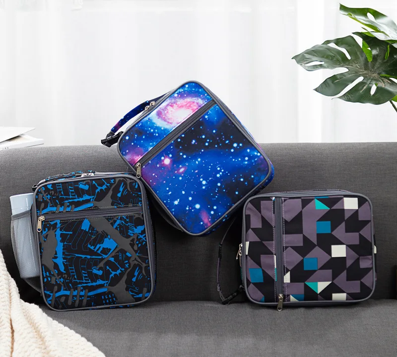 Heopono детская крутая сумка для обеда BPA Бесплатная Милая модная с принтом