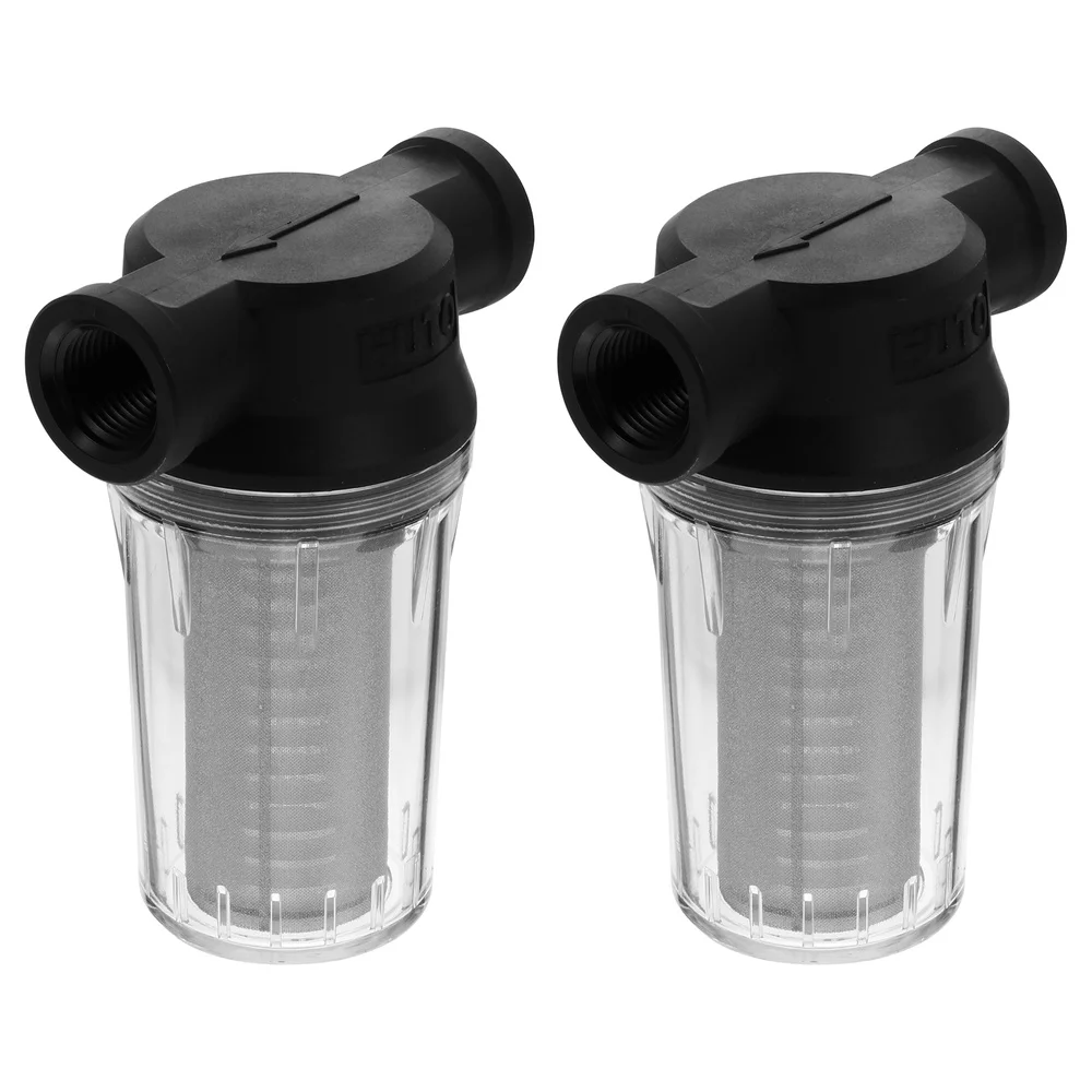 

2pcs Water Pipe Filter Cleaner Pre-filter Home Water Purifier 80 Mesh Screen
