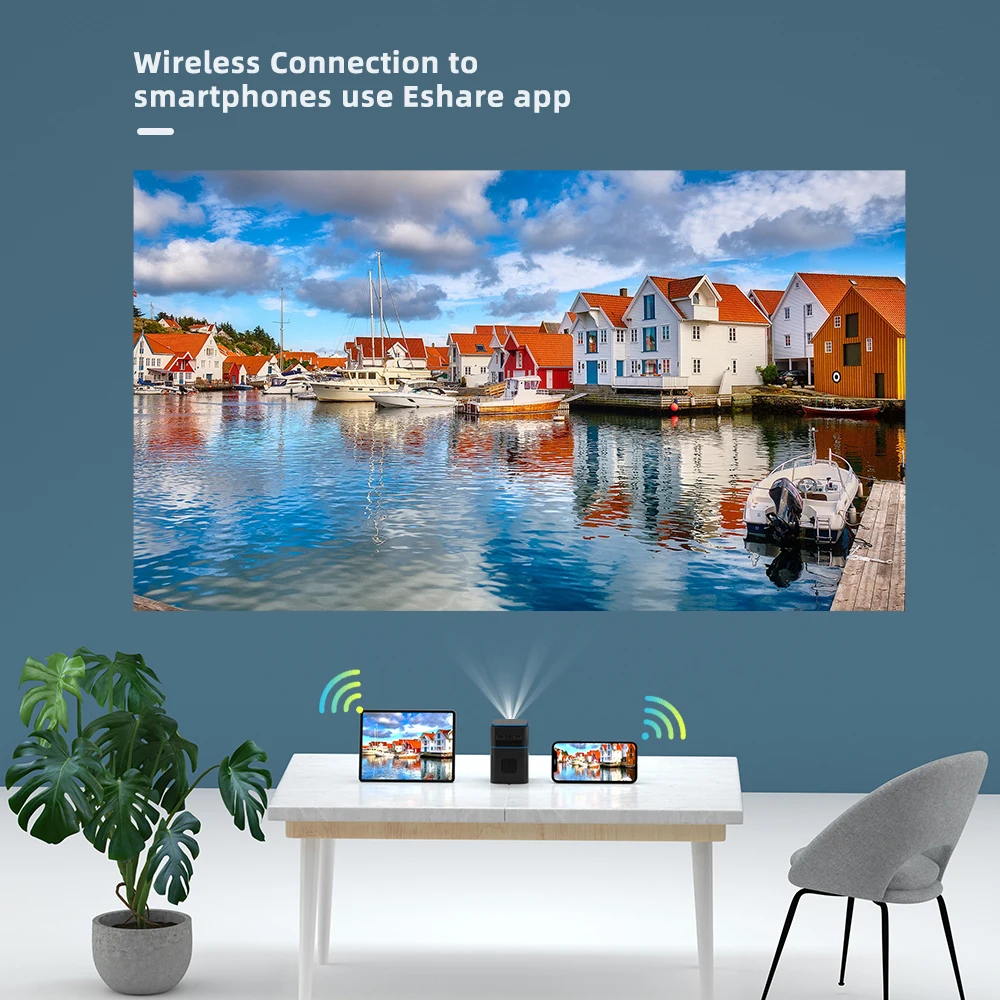 Мини DLP-проектор ThundeaL 2K 4K Портативный Pico Smart Android 9 Wi-Fi |