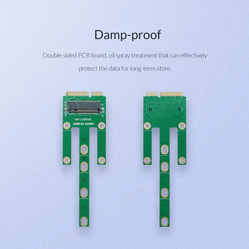 ORICO M.2 NGFF на адаптер mSATA для 2230/2242/2260/2280 мм M2 SSD твердотельный жесткий диск