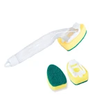 Средство, мыло для мытья посуды 1 шт., многоразовые чаши, кастрюли, ручка Диспенсера для кухни, инструменты для уборки