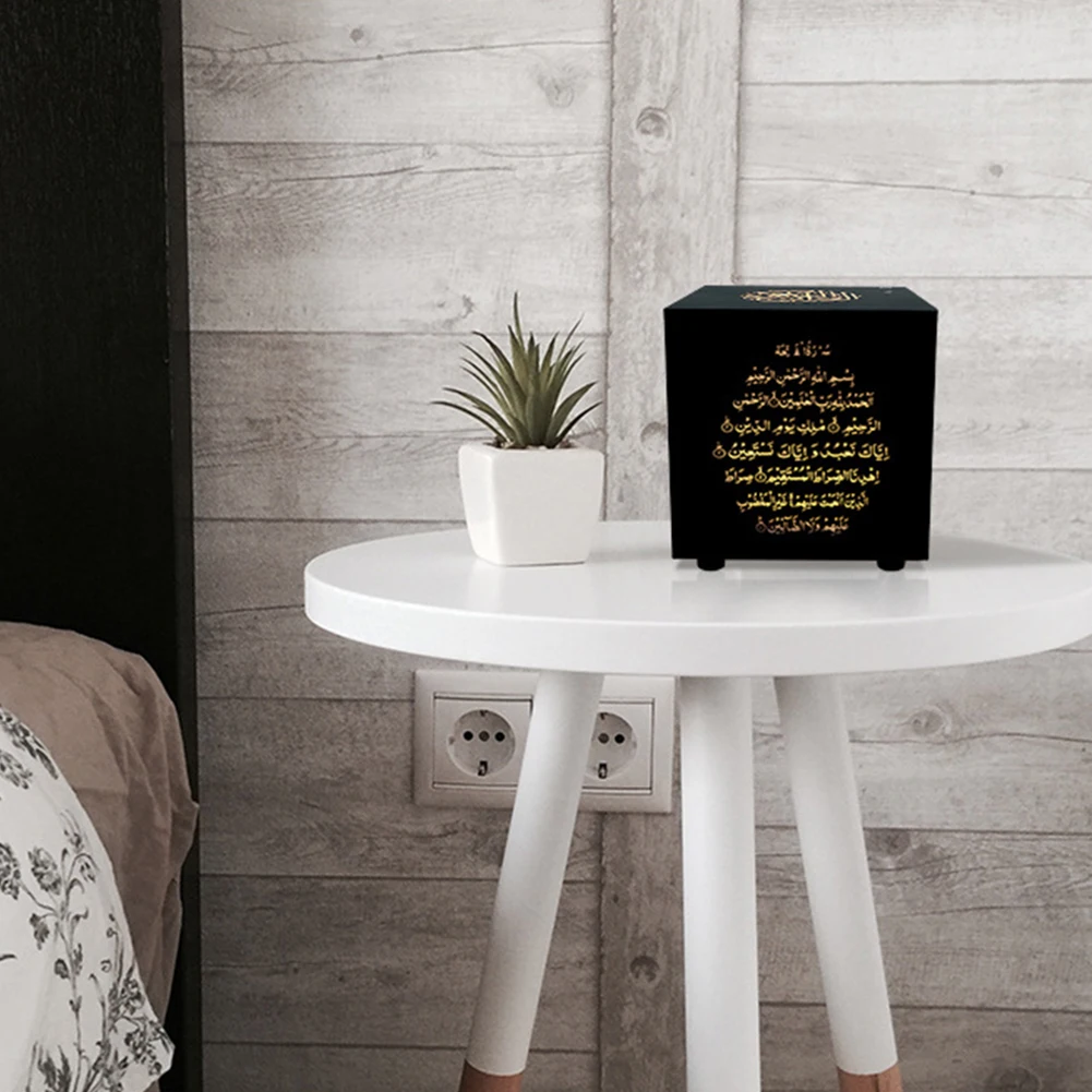 구매 Quran 터치 다채로운 무선 블루투스 스피커 터치 변색 테이블 사운드 램프 블루투스 오디오 마이크 휴대용 플레이어