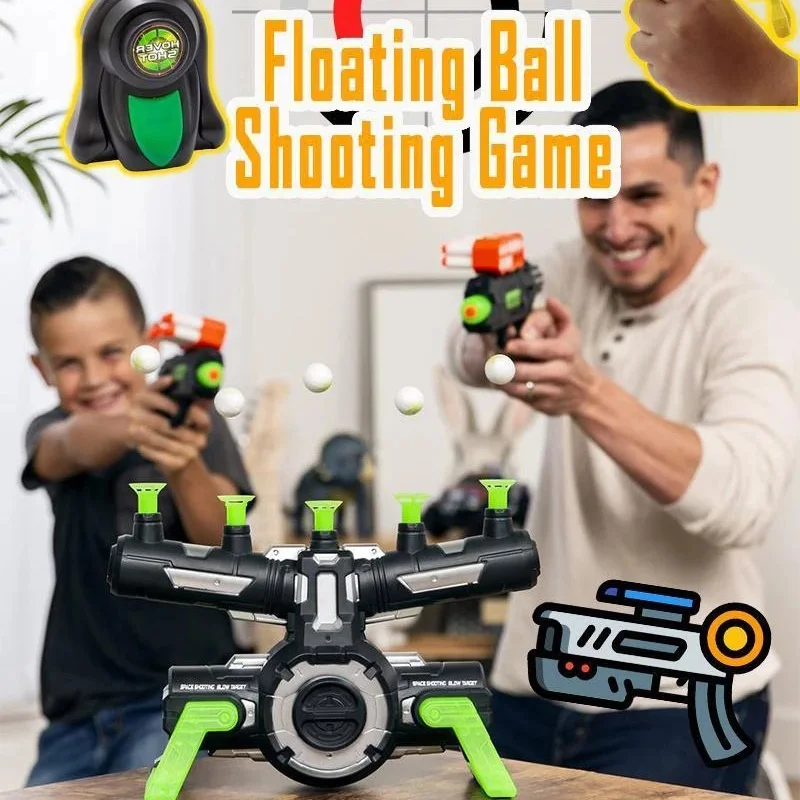 

Electric Hovering Ball Float Ball Target Game Darts Xmas Gift for Children Kids NSV775