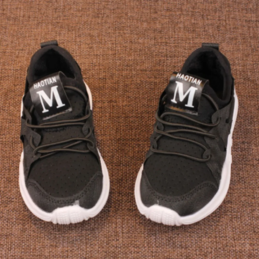 

Детская повседневная обувь для бега Daclay, однотонная дышащая модная обувь для школы