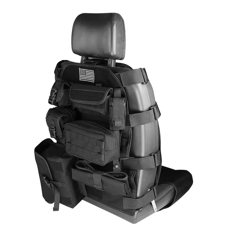 Универсальный чехол на сиденье с органайзером Мути-карман для хранения Jeep Wrangler