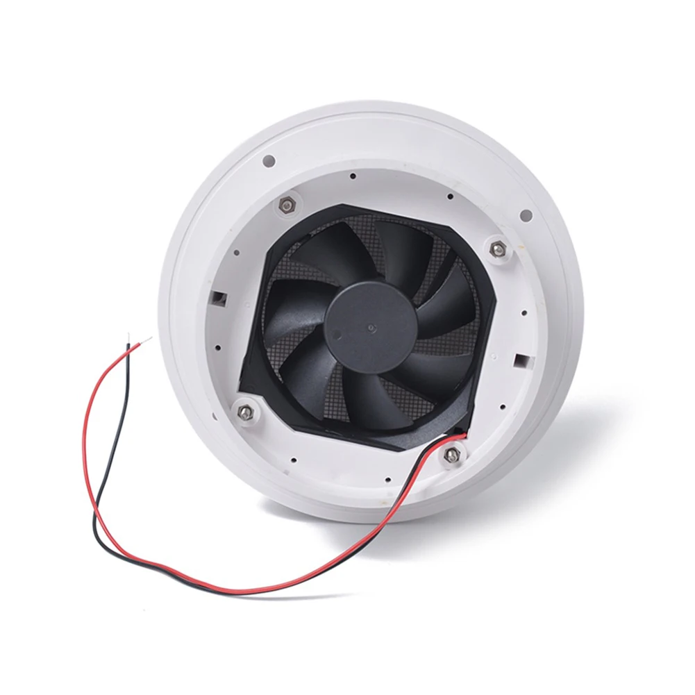 

Trailer roof Air Ventilation Round vent for RV Caravan mini Vent fan with low noise and strong wind 12V Top mounting typed