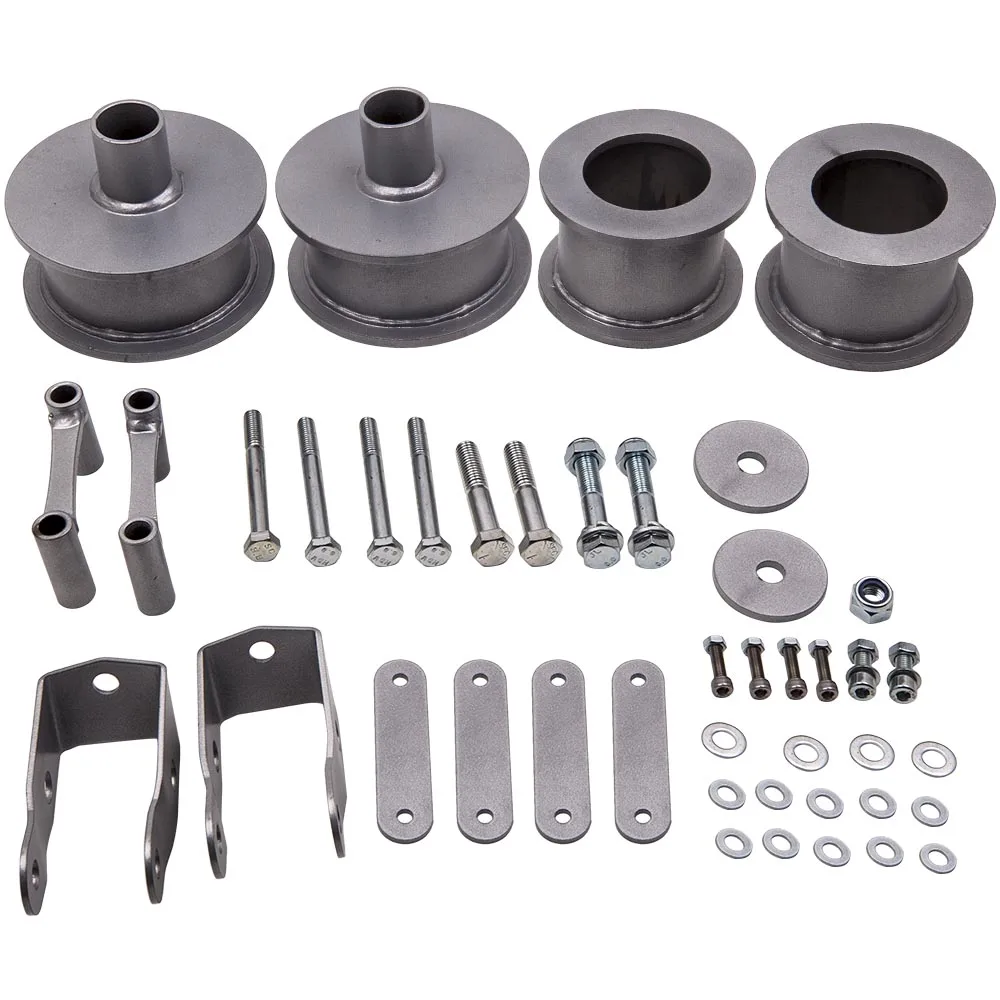

Front & Rear 3'' Leveling Lift Kit For Jeep Wrangler JK Spacer Shock Extenders