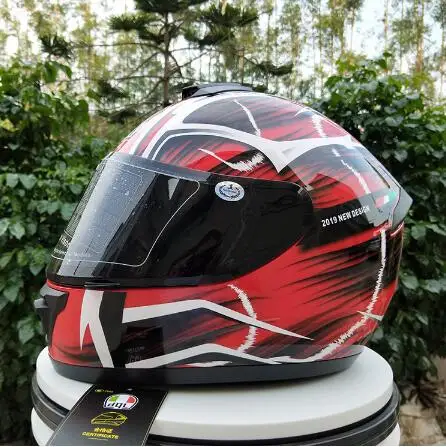 2019dql мотоциклетный шлем для вождения автомобиля на четыре сезона крутой задний