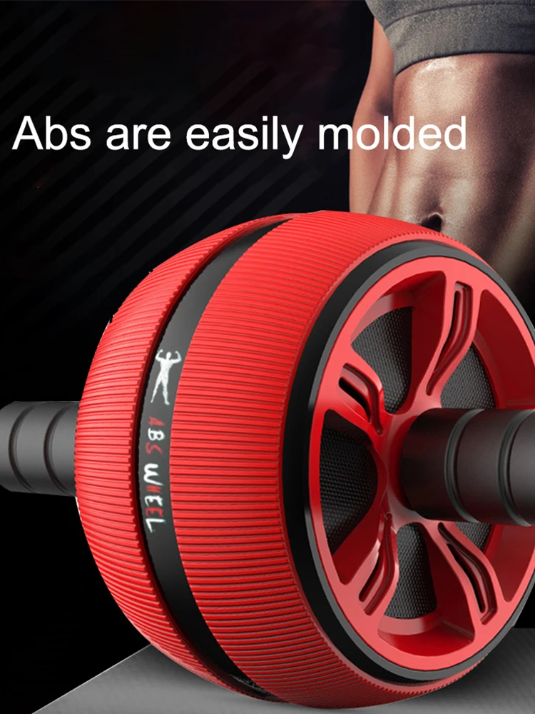 

Wheel Roller Abdominal Exercise Wheel Ultra Wide Wheel Home Gym Exercise Equipment for both Men Women