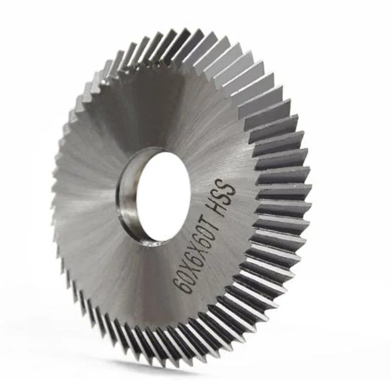 60T Teeth Round Saw Blade For Horizontal Key Machine Disk Locksmith 16mm ID Disc | Инструменты