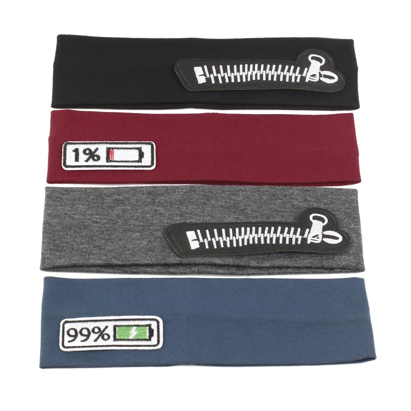 Geebro модная плоская Мягкая повязка на голову для маленьких девочек хлопковая