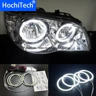 Дневные ходовые светильник ни HochiTech, ультра яркие, SMD, белые, светодиодсветодиодный, ангельские глазки, 2500лм, 12 В, кольцо Ореола, комплект дневных ходовых огней DRL для Fiat Albea 2005-2012