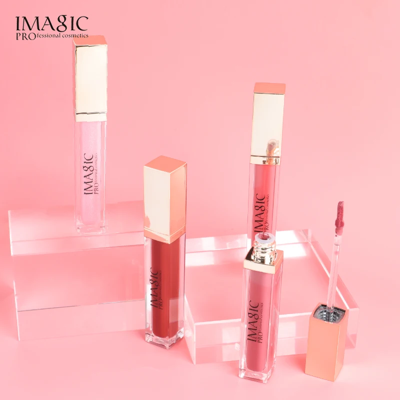 Новый Увлажняющий блеск для губ IMAGIC бархатный матовый водостойкий пухлая