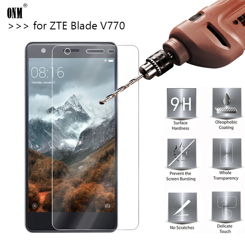2.5D 0 26 мм 9H Премиум Закаленное стекло для ZTE Blade V770 Защитная пленка экрана