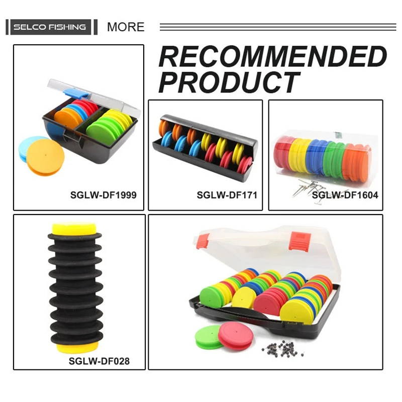 

24Pcs Fishing and Rigging Foam Spools Sponge Combo for Line Leader Organizer Storage Accessories
