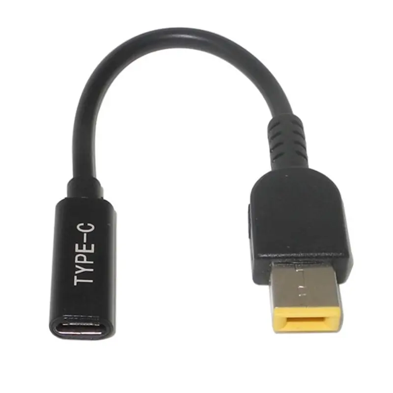 USB 3 1 Type C Female to DC 7 9*5 0 мм 4 5*3 5 5*2 2 Sqaure адаптер для зарядного устройства l-enovo PD |