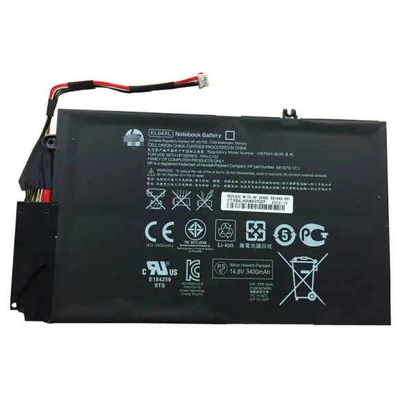 

UGB genuine Replacement HP Envy TouchSmart 4-1000 HSTNN-IB3R EL04XL Battery